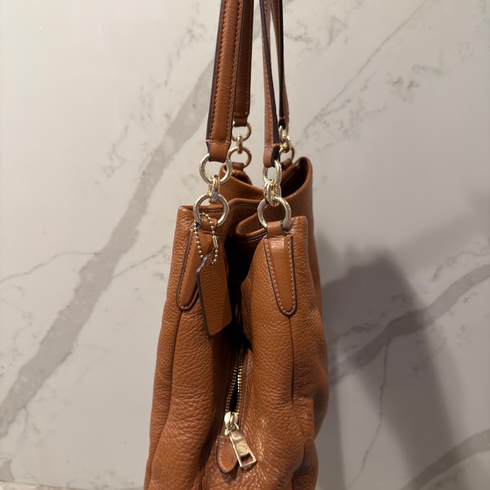 COACH PHOEBE MADISON LEATHER HOBO - Picture 4 of 15
